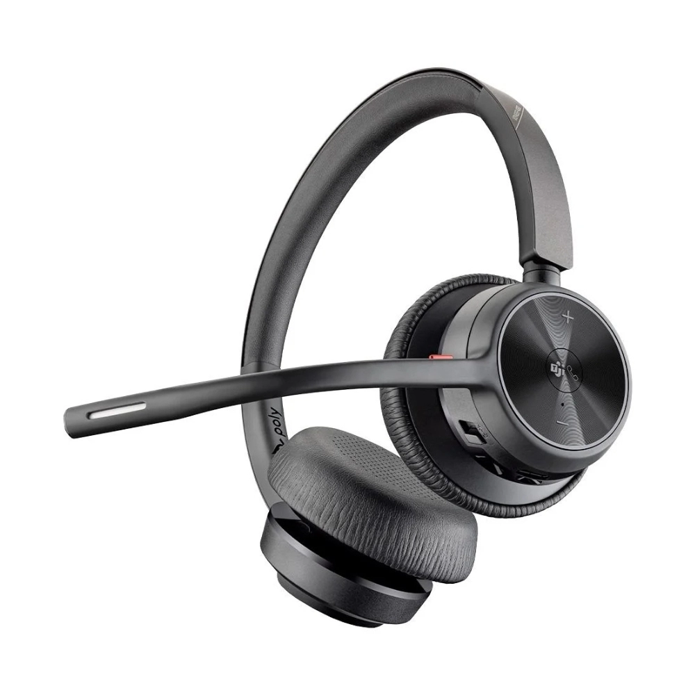 Headset Poly Voyager 4320 Stereo, Microsoft Teams + BT700 USB-A, S/ Base de Carregamento – 77Y98AA