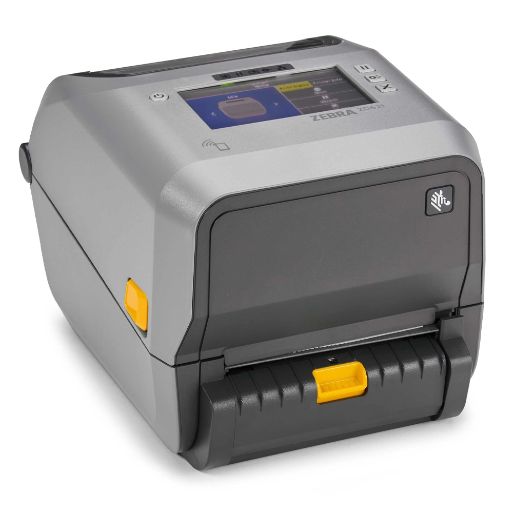 Impressora de Etiquetas Zebra ZD621 300DPI, USB, Serial, Bluetooth, Ethernet - ZD6A043-301F00EZ Impressora de Etiquetas Zebra ZD621 300DPI, USB, Serial, Bluetooth, Ethernet - ZD6A043-301F00EZ