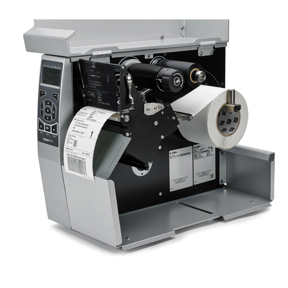 Impressora de Etiquetas Zebra ZT510 203dpi, USB, Serial, Bluetooth e Ethernet Com Peel Off e Rebobinador - ZT51042-T0A0000Z Impressora de Etiquetas Zebra ZT510 203dpi, USB, Serial, Bluetooth e Ethernet Com Peel Off e Rebobinador - ZT51042-T0A0000Z