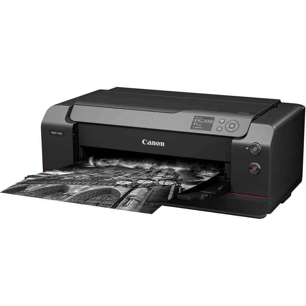 Impressora Fotográfica Canon imagePROGRAF PRO-1100, 17" A2, Sistema com 12 Cores, Wi-Fi, Display 3" LCD - 6856C013AA (Sob Encomenda)