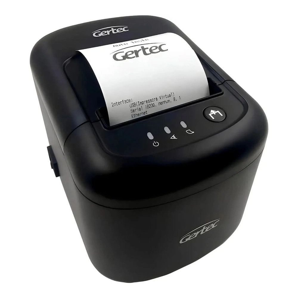 Impressora Não Fiscal Gertec G250W Wi-Fi USB Ethernet e Serial - 40001174 Impressora Não Fiscal Gertec G250W Wi-Fi USB Ethernet e Serial - 40001174