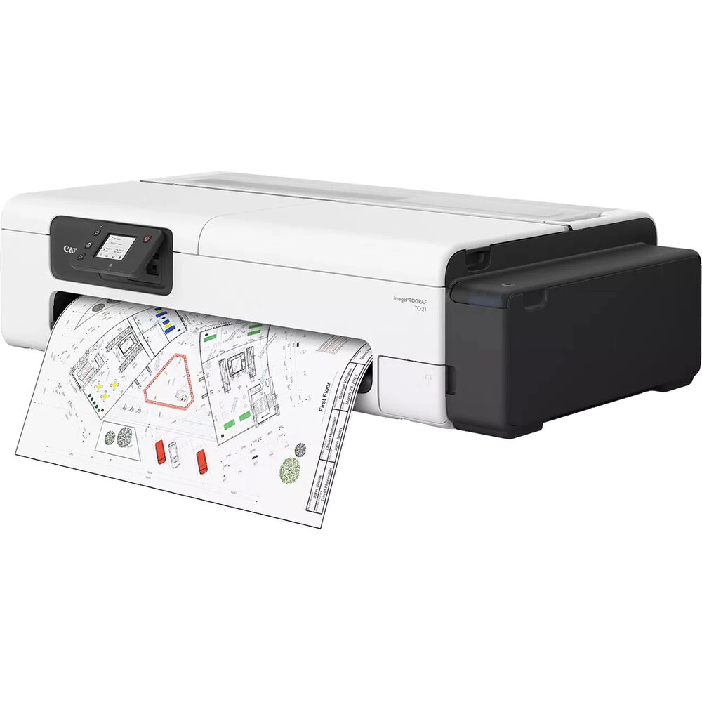 Impressora Plotter Canon imagePROGRAF TC-21, Jato de Tinta, Colorida, A1, 24", Wi-fi, Bivolt - 7055C008AA