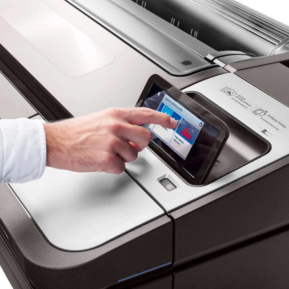 Impressora Plotter HP DesignJet T1700 dr ps 44" 1VD88A#B1K (Sob encomenda)