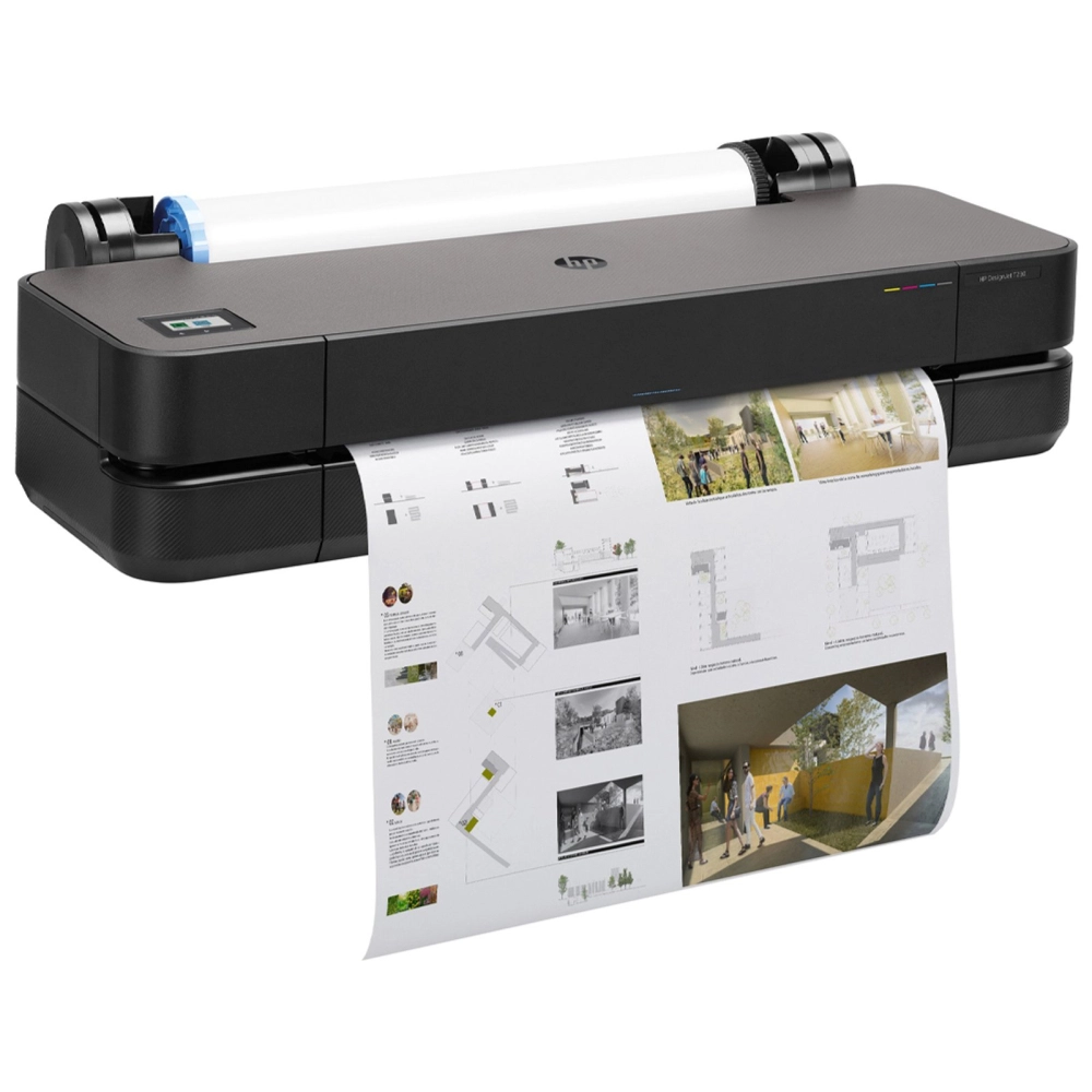 Impressora Plotter HP Designjet T230, Jato de Tinta, Colorida, A1, 24", Wi-Fi, Bivolt - 5HB07A#B1K