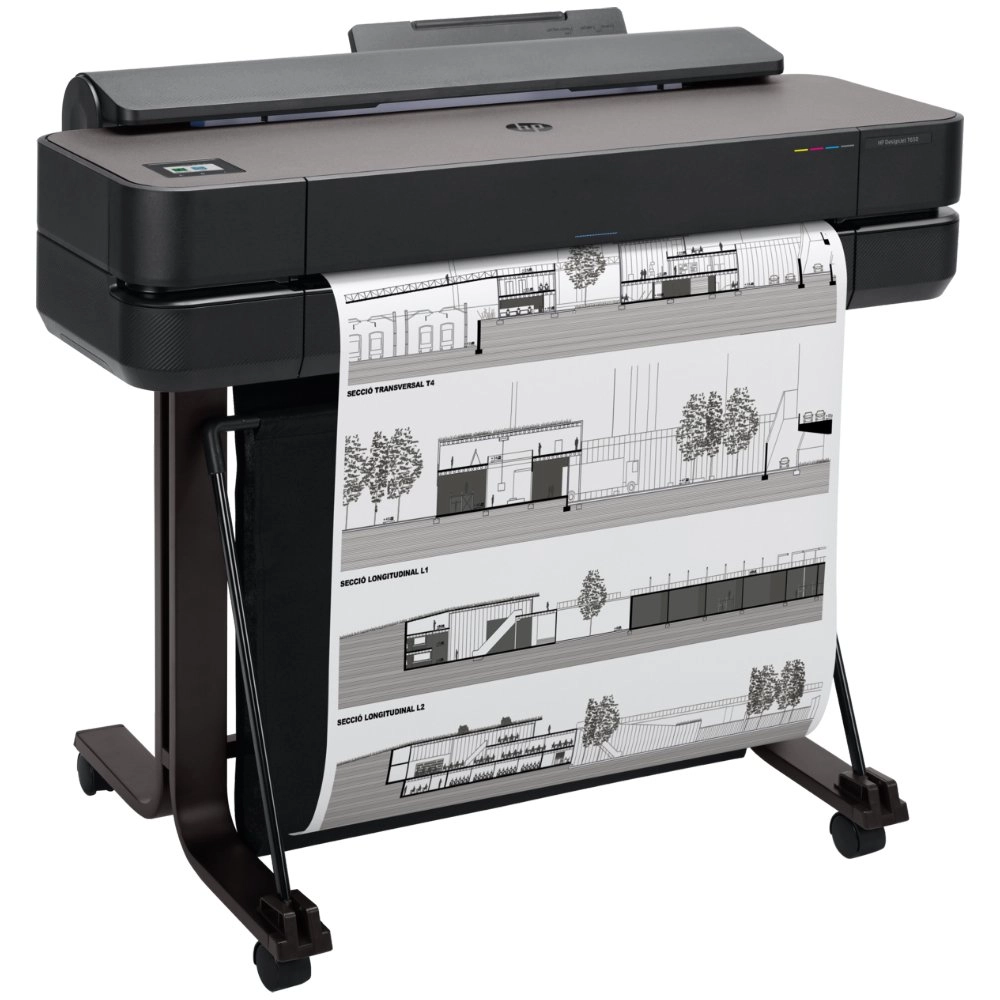 Impressora Plotter HP DesignJet T650, 24", Jato de Tinta, A1, Wi-Fi, Bivolt - 5HB08A#B1K (Sob encomenda)