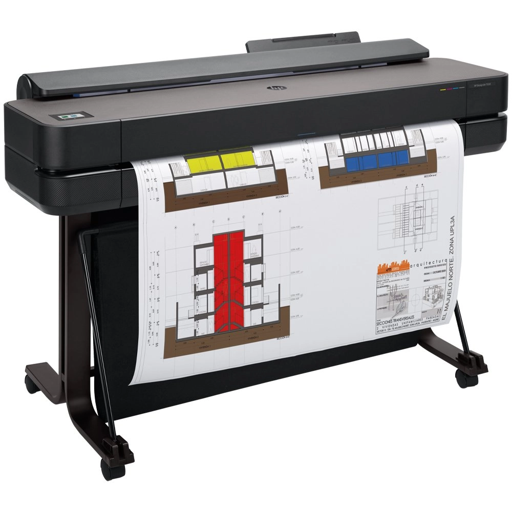 Impressora Plotter HP DesignJet T650 ECOSpark, 36", Jato de Tinta, Colorida, A0, Wi-fi, Bivolt - 5HB10D#C4 - Edição 2025