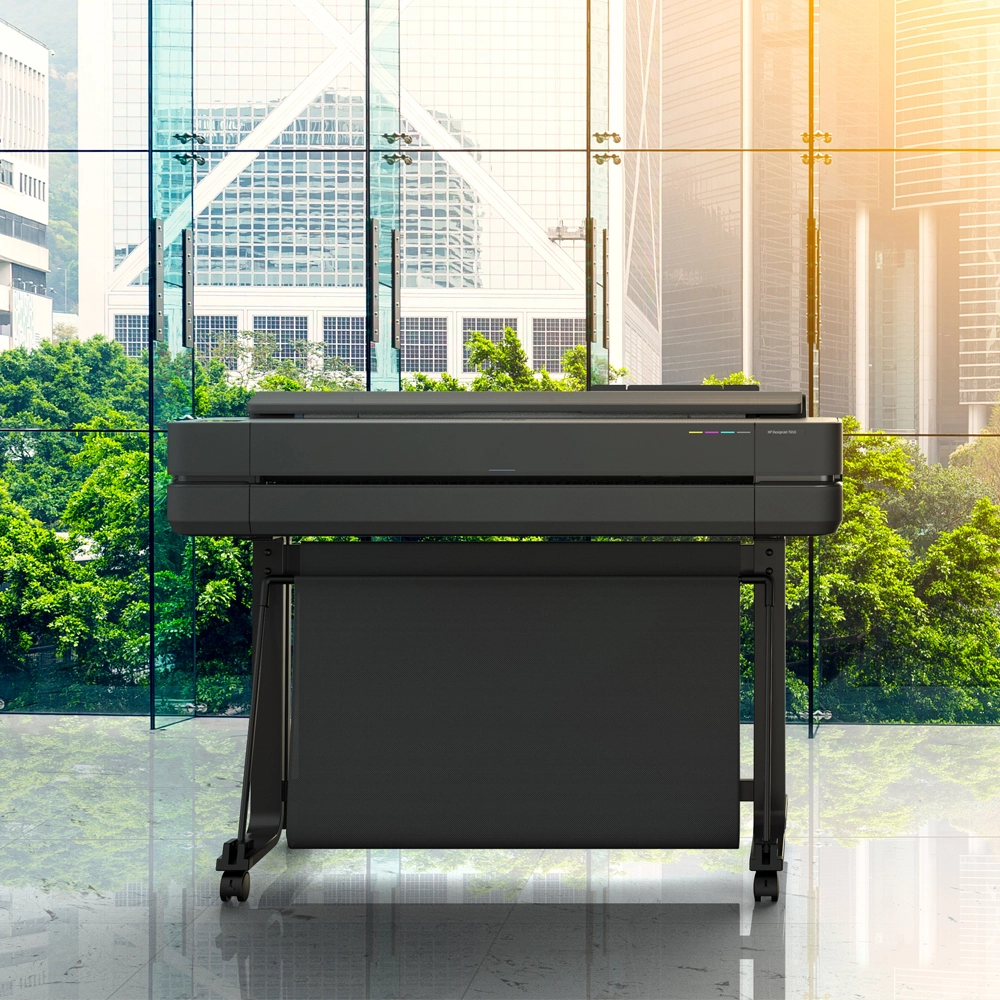 Impressora Plotter HP DesignJet T650 ECOSpark, 36", Jato de Tinta, Colorida, A0, Wi-fi, Bivolt - 5HB10D#C4 - Edição 2025