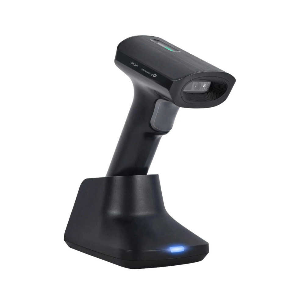 Leitor de Código de Barras Elgin EL300BT Preto sem Fio - 46EL300CBU00 Leitor de Código de Barras Elgin EL300BT Preto sem Fio - 46EL300CBU00