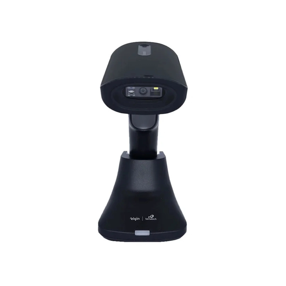 Leitor de Código de Barras Elgin EL300BT Preto sem Fio - 46EL300CBU00 Leitor de Código de Barras Elgin EL300BT Preto sem Fio - 46EL300CBU00