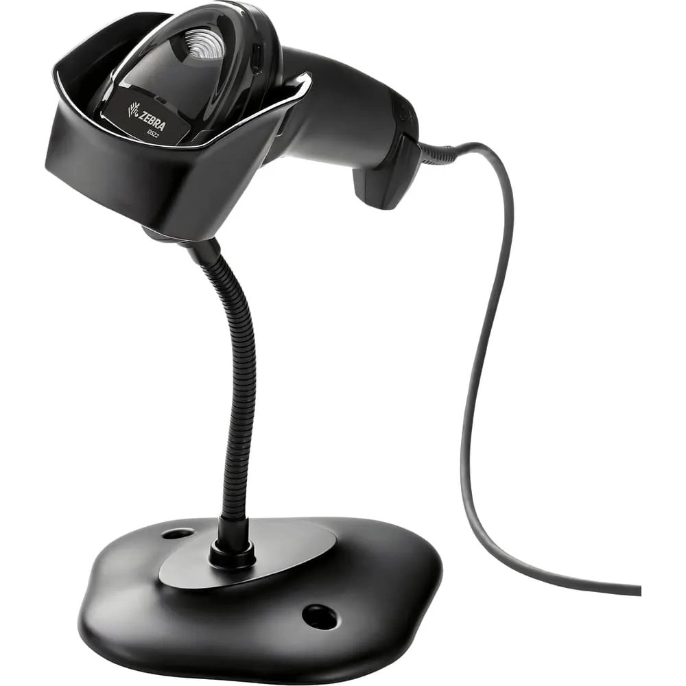 Leitor de Código de Barras Zebra com Suporte - DS2208-SR7U2100SGW