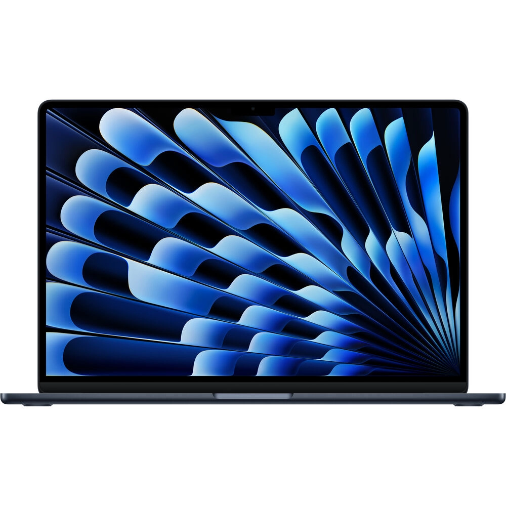Macbook Air Apple 15", M4, CPU de 10 Núcleos, GPU de 10 Núcleos, 16GB RAM, 512GB SSD - Meia Noite - MW1M3BZ/A