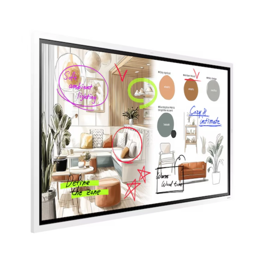 Monitor Profissional Interativo Samsung LED 65", WM65FX, Flip Pro, Touchscreen, 20 pontos, 16/7, 450 cd/m², HDMI/USB/RS232C/RJ45/Áudio - LH65WMFWBGCXXK Monitor Profissional Interativo Samsung LED 65", WM65FX, Flip Pro, Touchscreen, 20 pontos, 16/7, 450 cd/m², HDMI/USB/RS232C/RJ45/Áudio - LH65WMFWBGCXXK