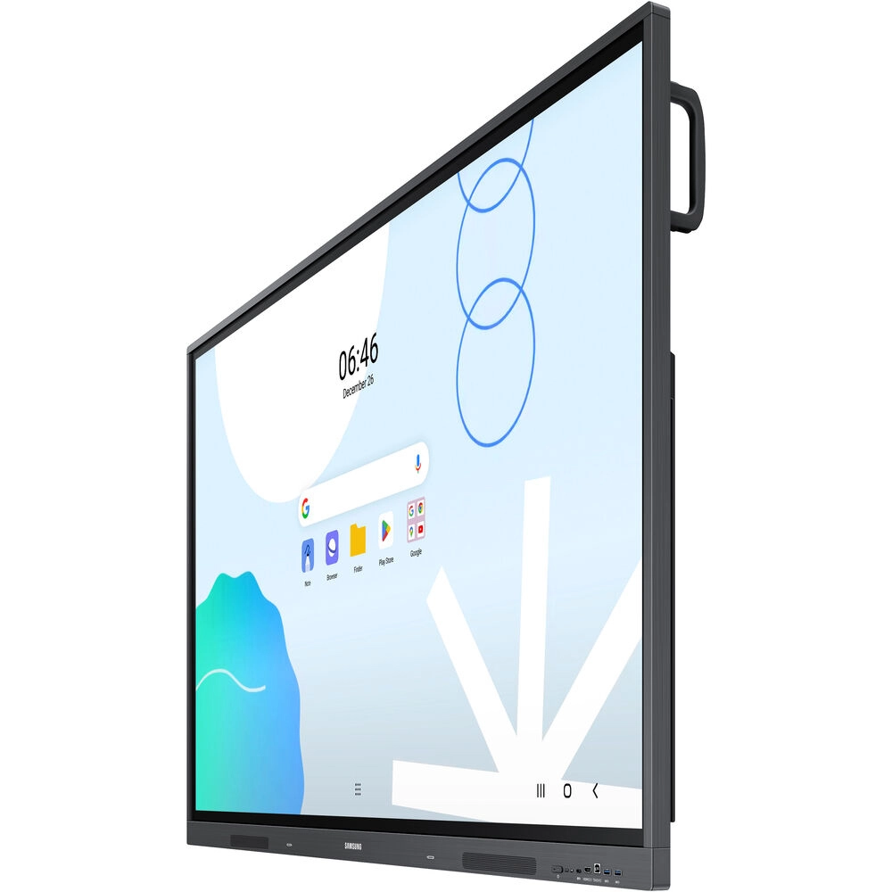 Monitor Profissional Interativo Samsung LED 75" WA75D, 4K, Android 13, Google EDLA, 40 Pontos Touch, 16/7, 400 cd/m², HDMI/USB-C/USB/RGB/Áudio, Bluetooth - LH75WADWLGCXZD