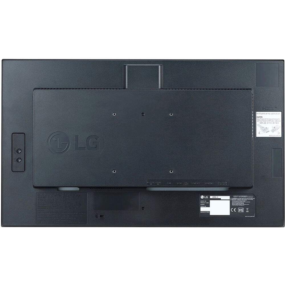 Monitor Profissional LG LED 22" Full HD, 16/7, 250 cd/m², IPS, HDMI/USB/RS232C/RJ45/Áudio, webOS - 22SM3G-B (Sob Encomenda)