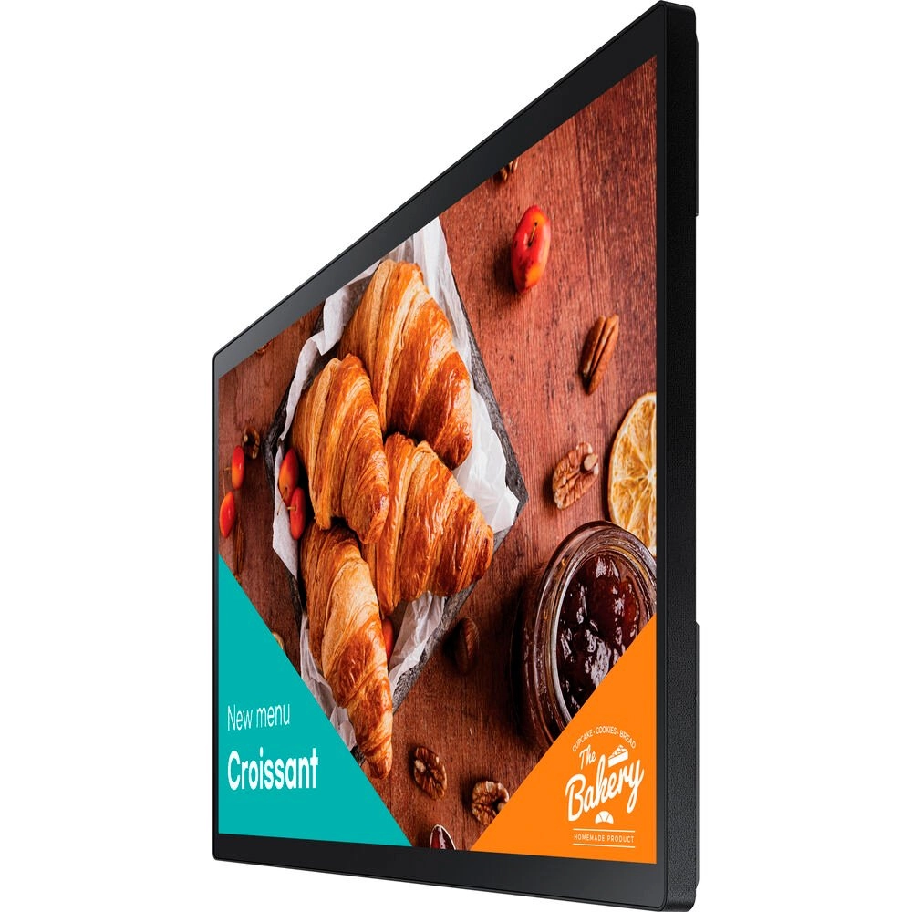 Monitor Profissional Samsung LED 24" QB24C Full HD, 16/7, 250 cd/m², HDMI/USB/RS232C/RJ45/Áudio - LH24QBCEBGCXZA 