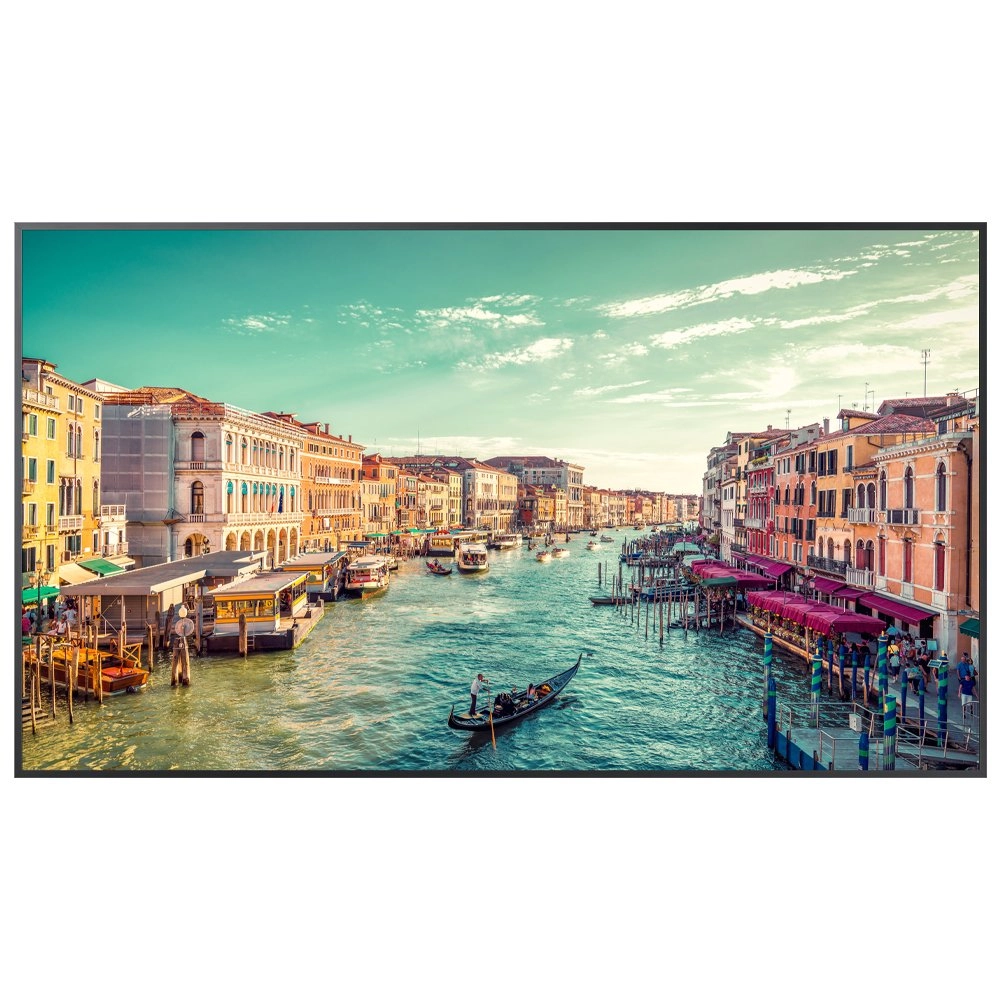 Monitor Profissional Samsung LED 98" QM98T-B 4K, 24/7, 500 cd/m², HDMI/USB/DP/DVI/RS232C/RJ45/Áudio - LH98QMTBPGCXZA (Sob encomenda)