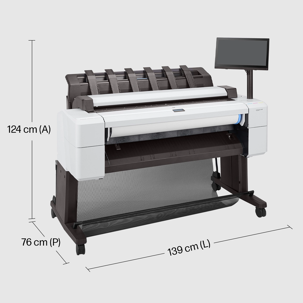 Multifuncional Plotter HP DesignJet T2600 PostScript 36'' - 3XB78A#B1K (Sob encomenda)