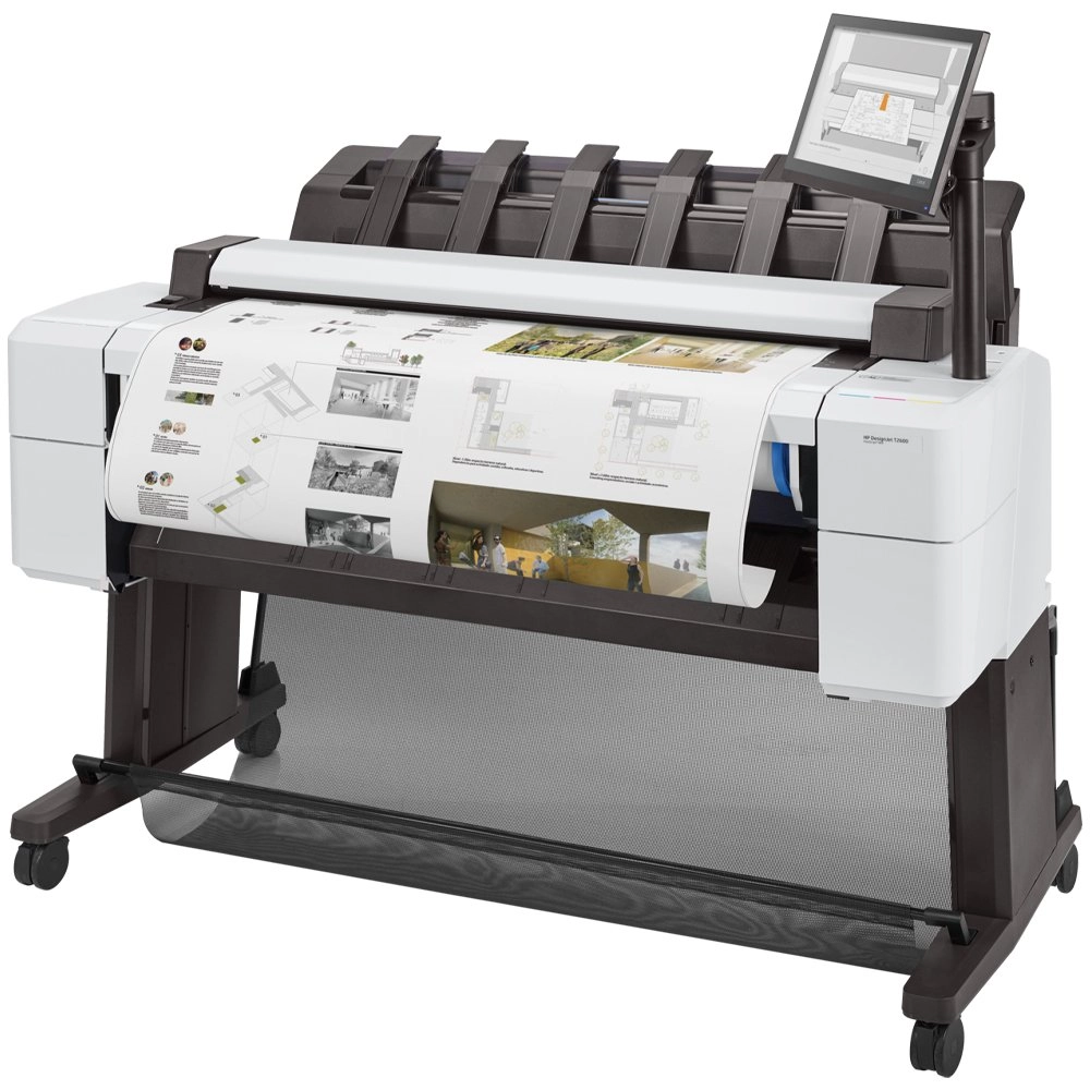 Multifuncional Plotter HP DesignJet T2600 PostScript 36'' - 3XB78A#B1K (Sob encomenda)