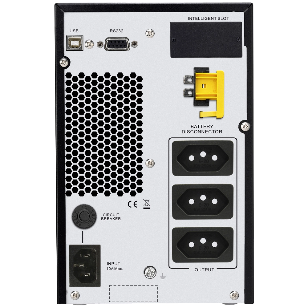 Nobreak APC Easy UPS SRV 1KVA 230V Torre Dupla Conversão - SRV1KI-BR S/Extensão de Bateria