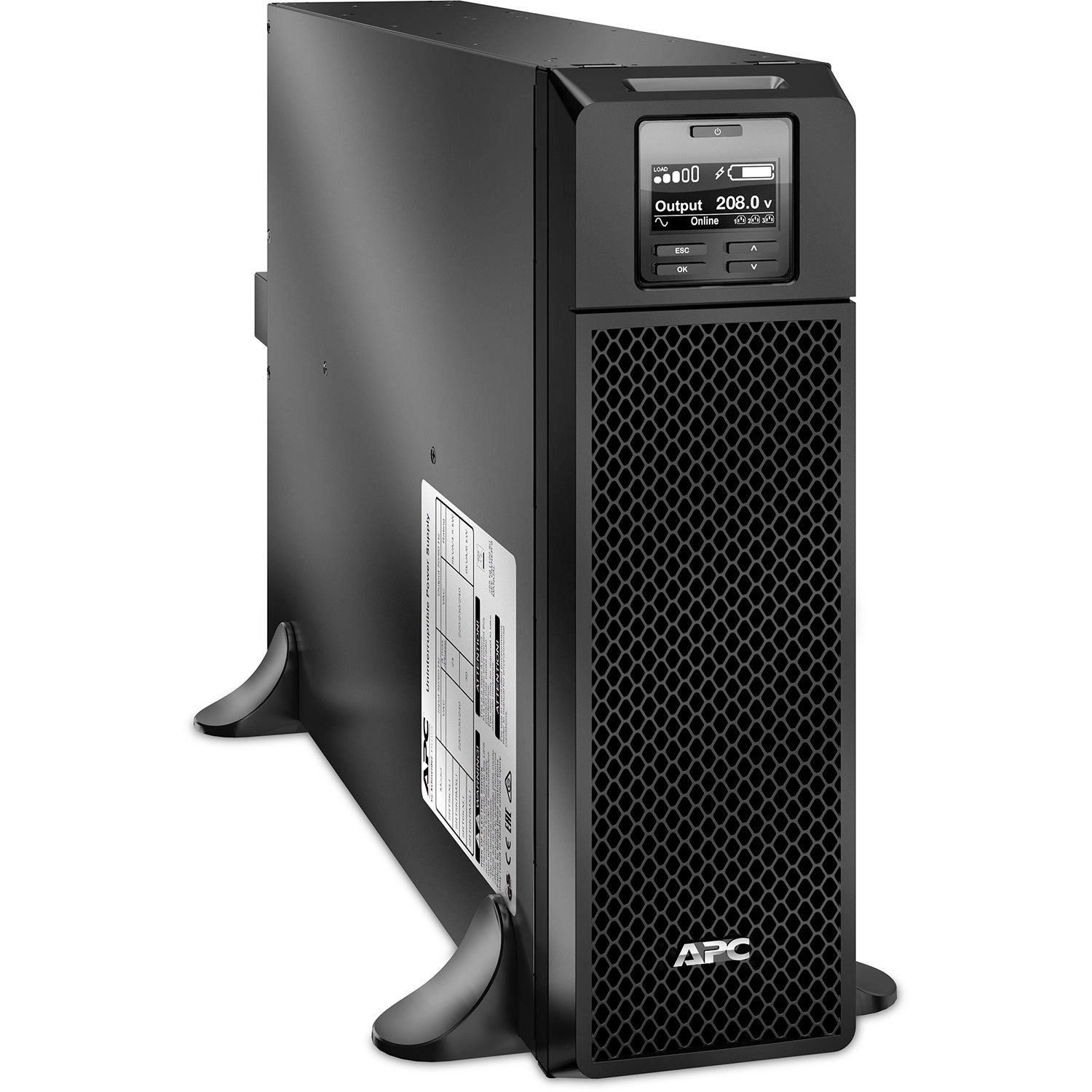 Nobreak APC Smart-UPS RT Rack 5kVA Bifásico 208V Dupla Conversão - SRT5KXLT