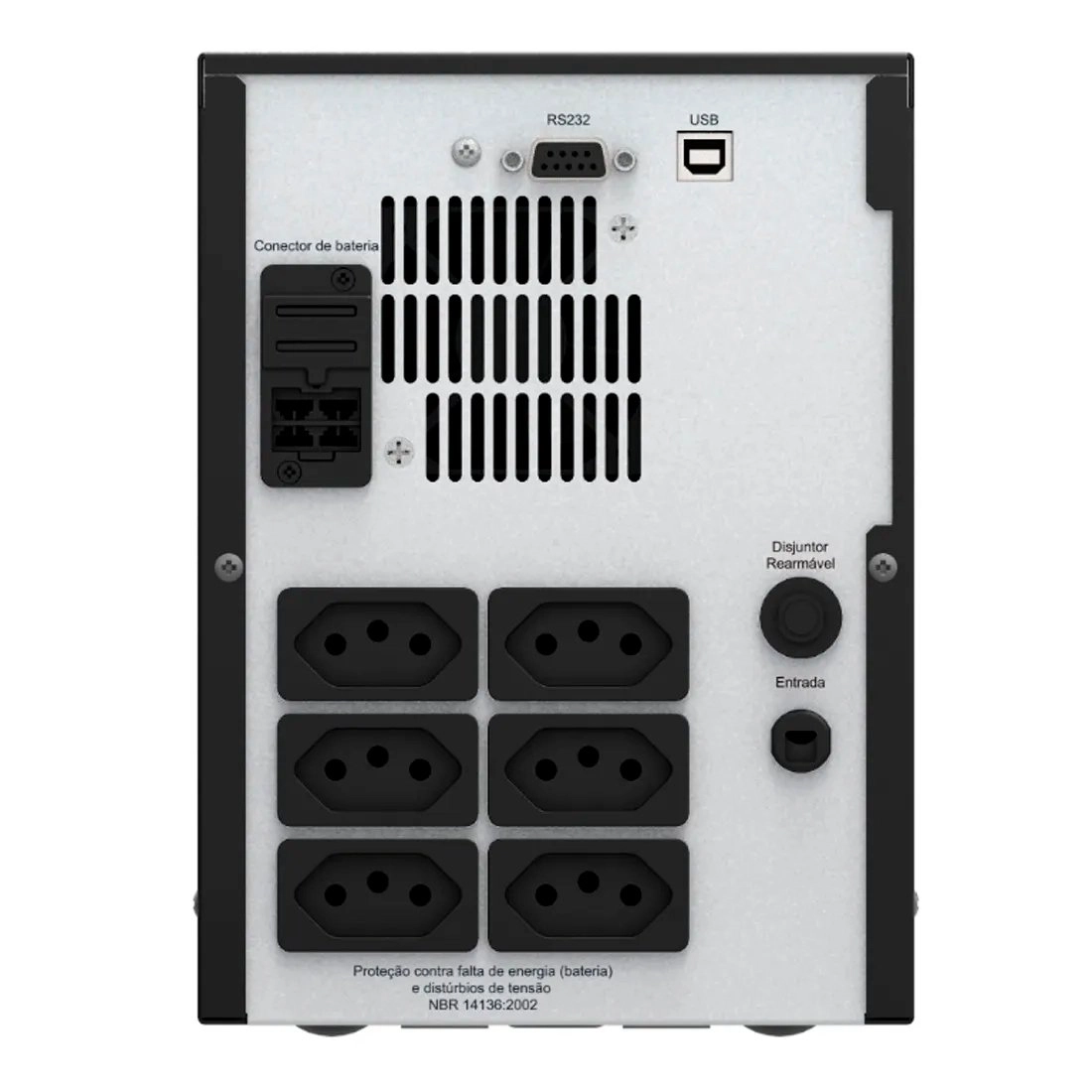 Nobreak APC Smart-UPS Senoidal 1500/1.050W Mono 220 - SMV1500AI-BR