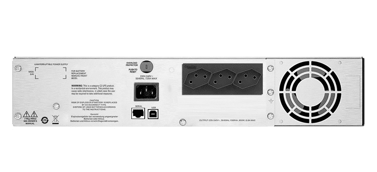 Nobreak APC Smart UPS Senoidal Interativo, Monovolt, 230v, 1500VA/900W Rack - SMC1500I2U-BR