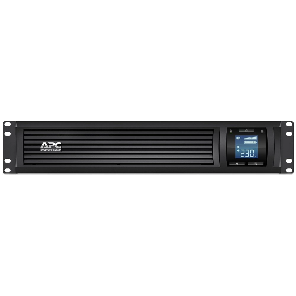 Nobreak APC Smart UPS Senoidal Interativo, Monovolt, 230V, 2000VA/1300W, Rack - SMC2000I2U-BR