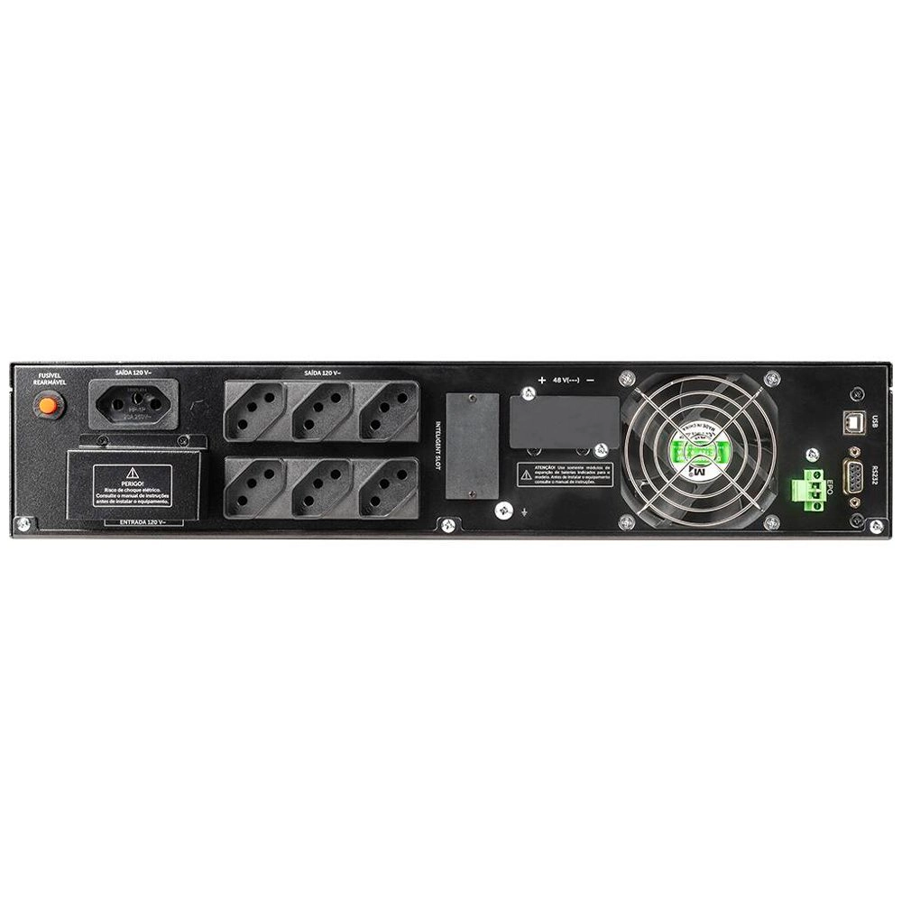 Nobreak Intelbras SNB 3000VA/2100W Senoidal Bivolt 120V, Rack - 4822042