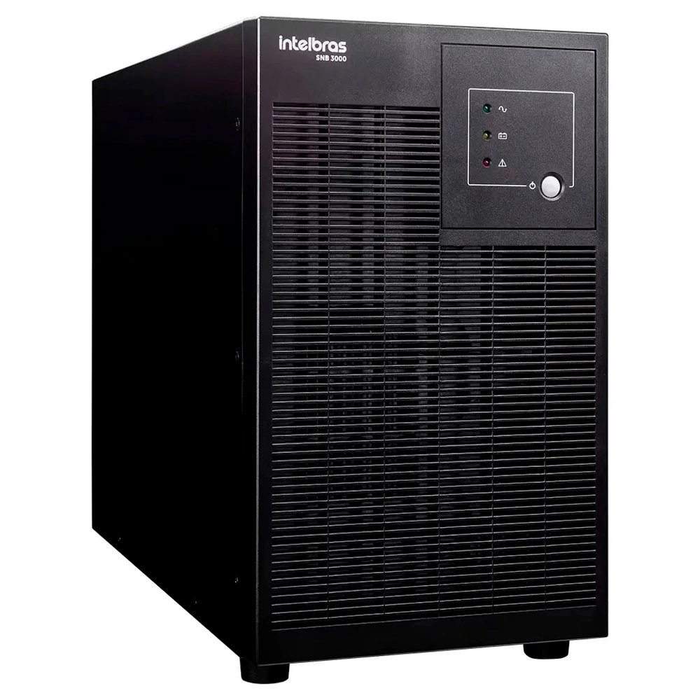 Nobreak Intelbras SNB 3000VA/2100W Senoidal Bivolt 120V, Torre - 4822039 Nobreak Intelbras SNB 3000VA/2100W Senoidal Bivolt 120V, Torre - 4822039