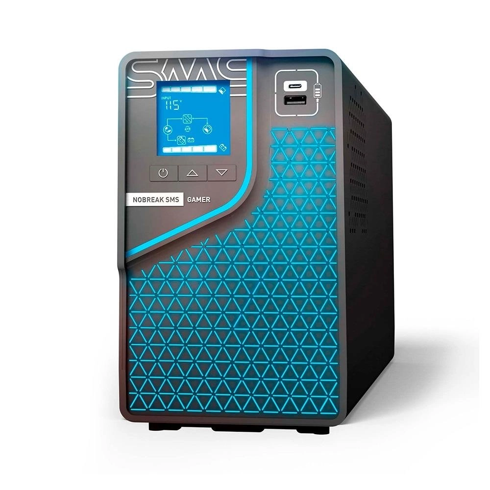 Nobreak SMS Gamer 2000VA, Bivolt E/S, Wifi - 29601