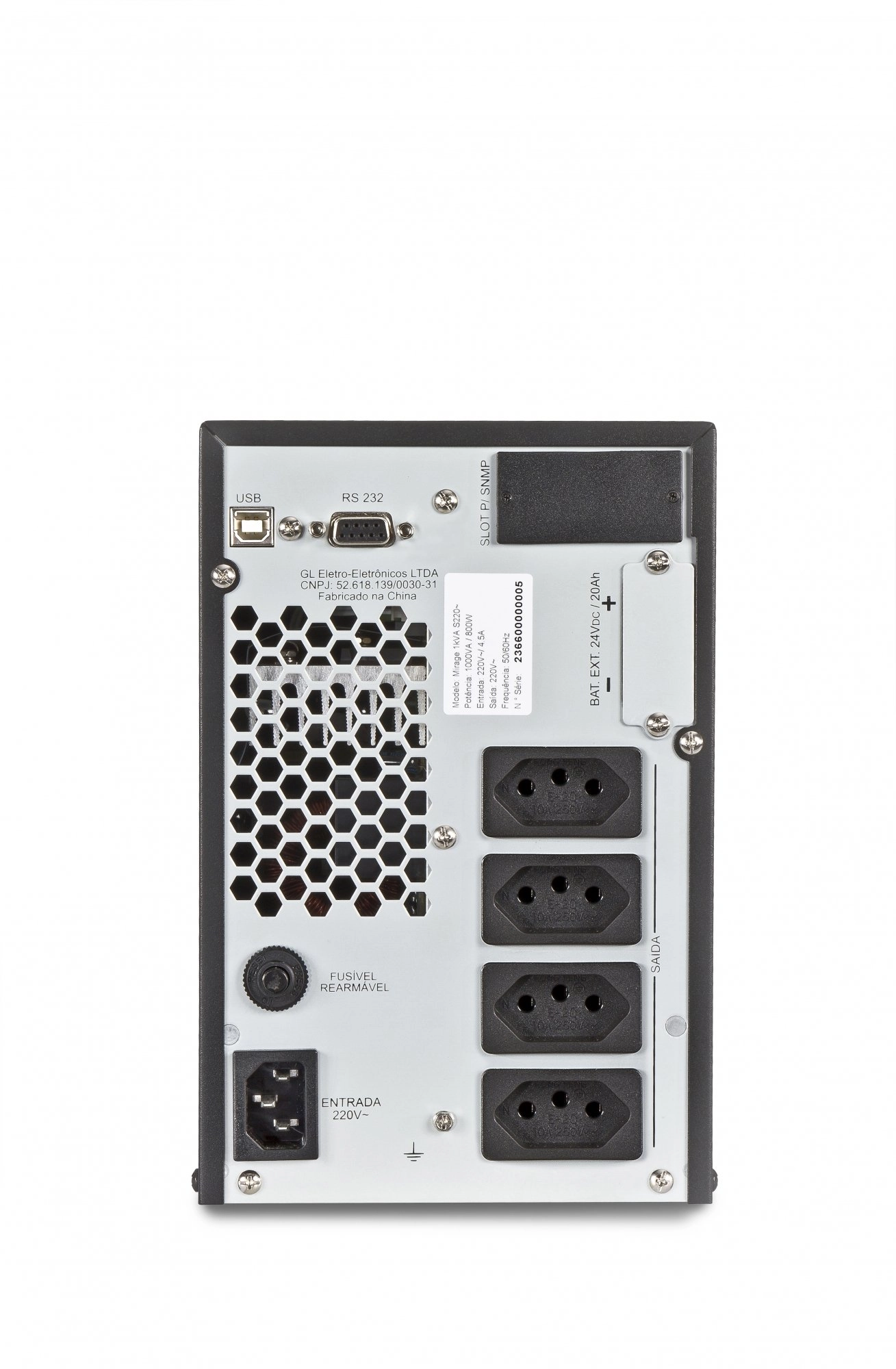 Nobreak SMS Mirage 1000VA Mono 115V, Torre, Dupla Conversão - 23663 (Sob encomenda) Nobreak SMS Mirage 1000VA Mono 115V, Torre, Dupla Conversão - 23663 (Sob encomenda)