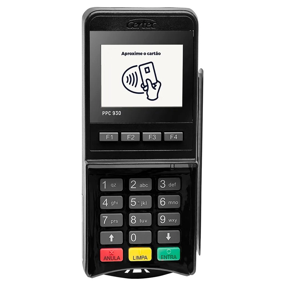Pin Pad Gertec PPC930 Preto USB - 70500035 Pin Pad Gertec PPC930 Preto USB - 70500035