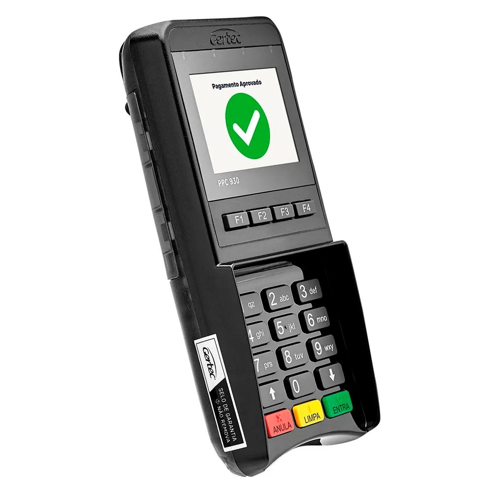 Pin Pad Gertec PPC930 Preto USB - 70500035