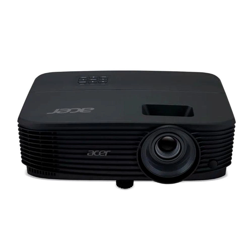 Projetor Acer X1328WH, 5000 Lumens, Lâmpada, DLP, VGA, WXGA, WUXGA, HDMI, 3D, áudio 3W, até 300" - MR.JTJ11.00G