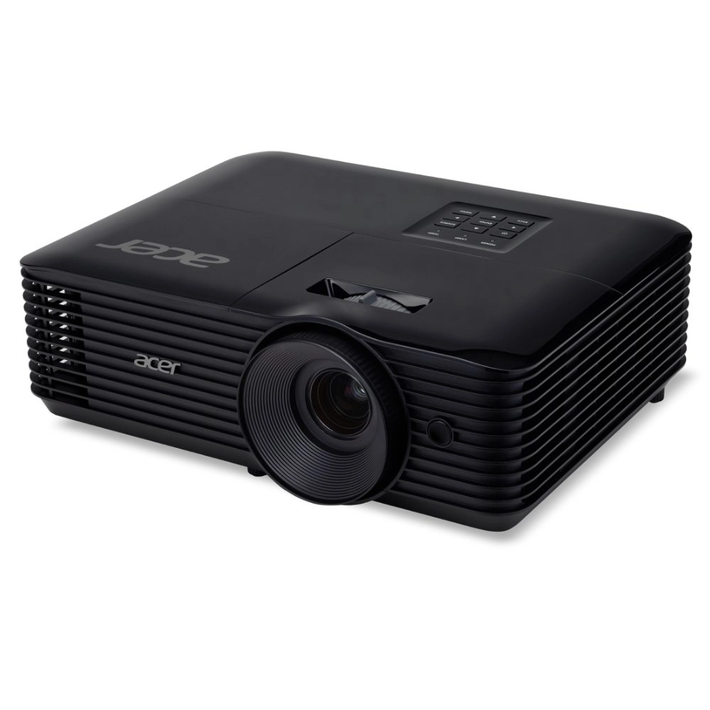 Projetor Acer X1328WH, 5000 Lumens, Lâmpada, DLP, VGA, WXGA, WUXGA, HDMI, 3D, áudio 3W, até 300" - MR.JTJ11.00G