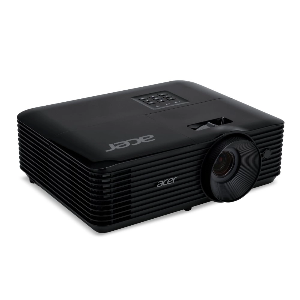 Projetor Acer X1328WH, 5000 Lumens, Lâmpada, DLP, VGA, WXGA, WUXGA, HDMI, 3D, áudio 3W, até 300" - MR.JTJ11.00G