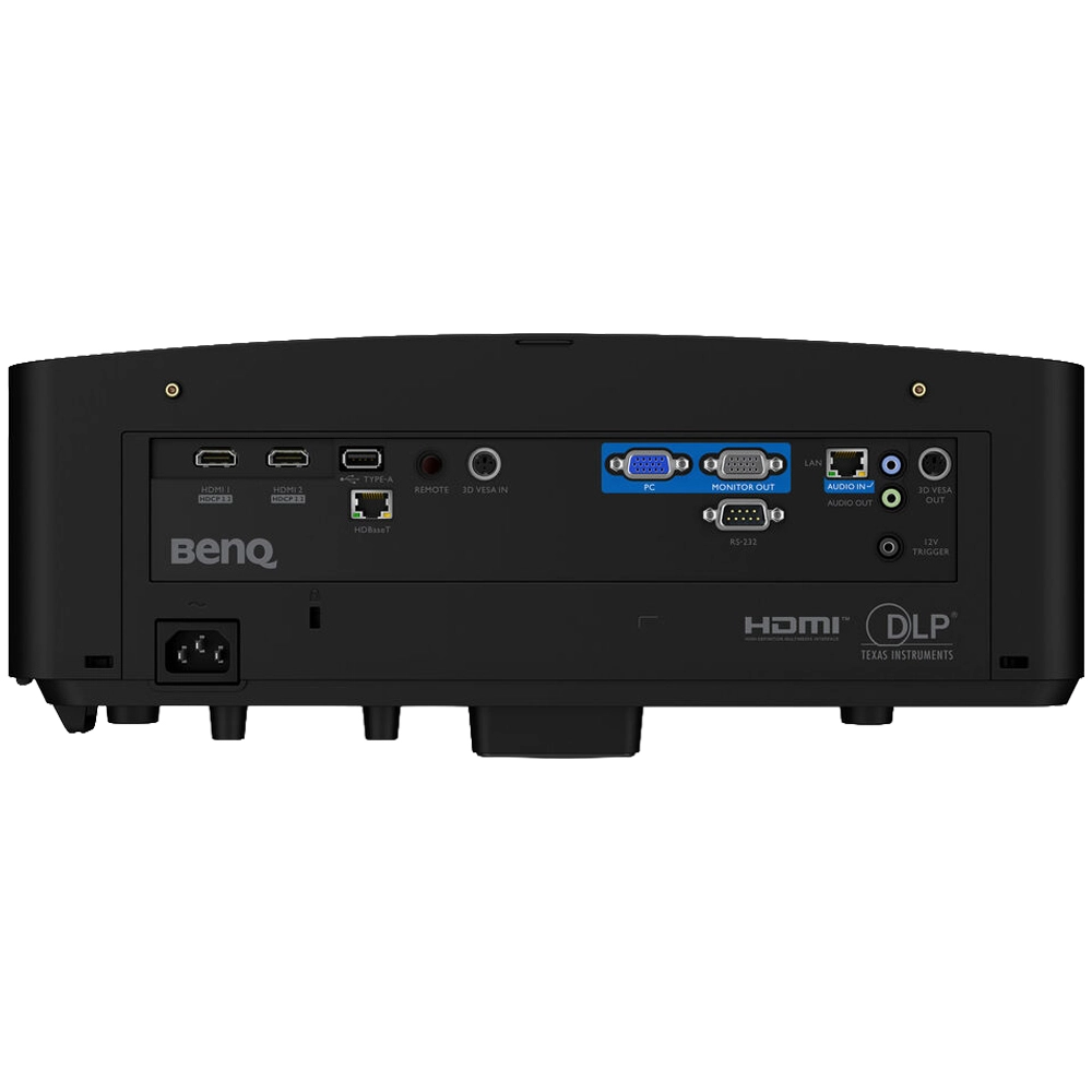 Projetor Benq LU935ST, 5500 ANSI Lumens, Laser, DLP, WUXGA, 4K Compativel, 3D, HDMI, USB, Áudio 10W, até 150 Polegadas, Curta distância - 9H.JNC77.15L (Sob Encomenda)