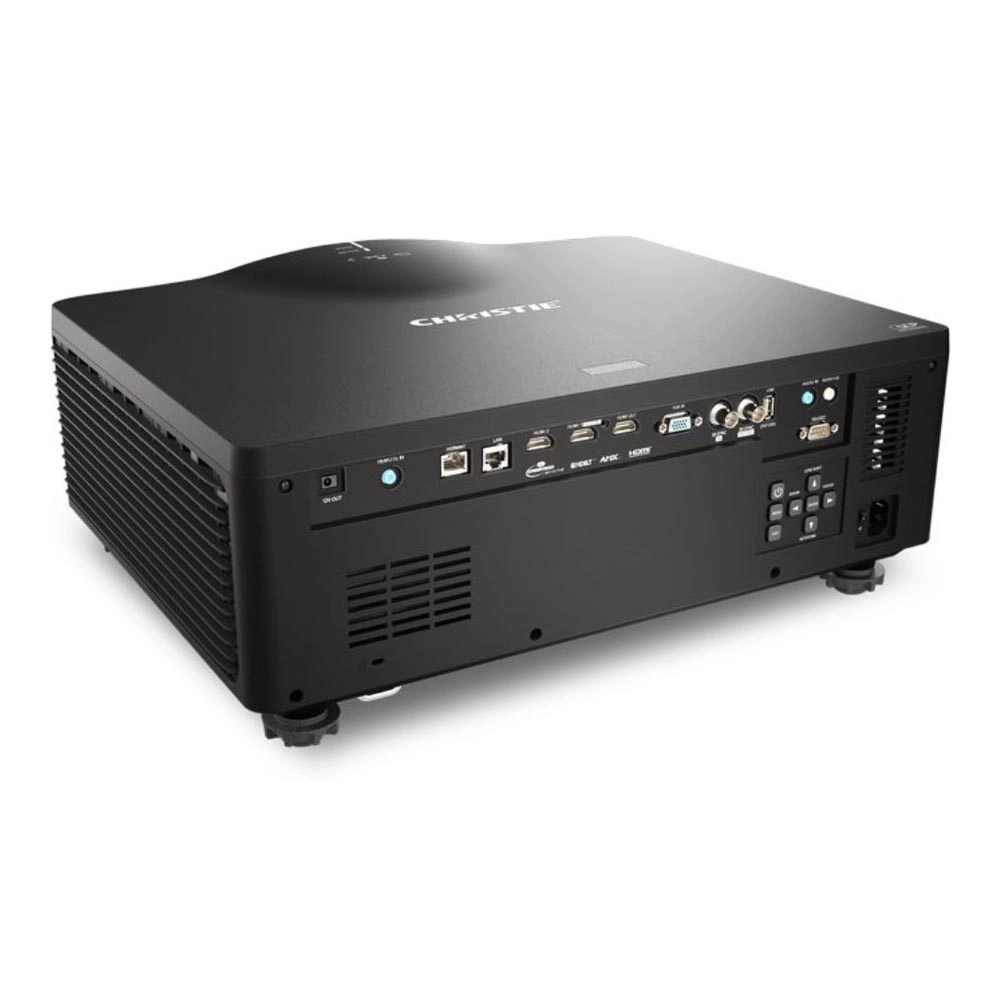 Projetor Christie Inspire 4K860A-iS, TAA, 7200 ANSI / 8500 ISO Lumens, Laser, 4K UHD (3840 x 2160), 1DLP, HDMI, VGA, USB, áudio 2X10W, Lente Motorizada, 24/7, Preto - 171-073101-02 (Sob Encomenda)