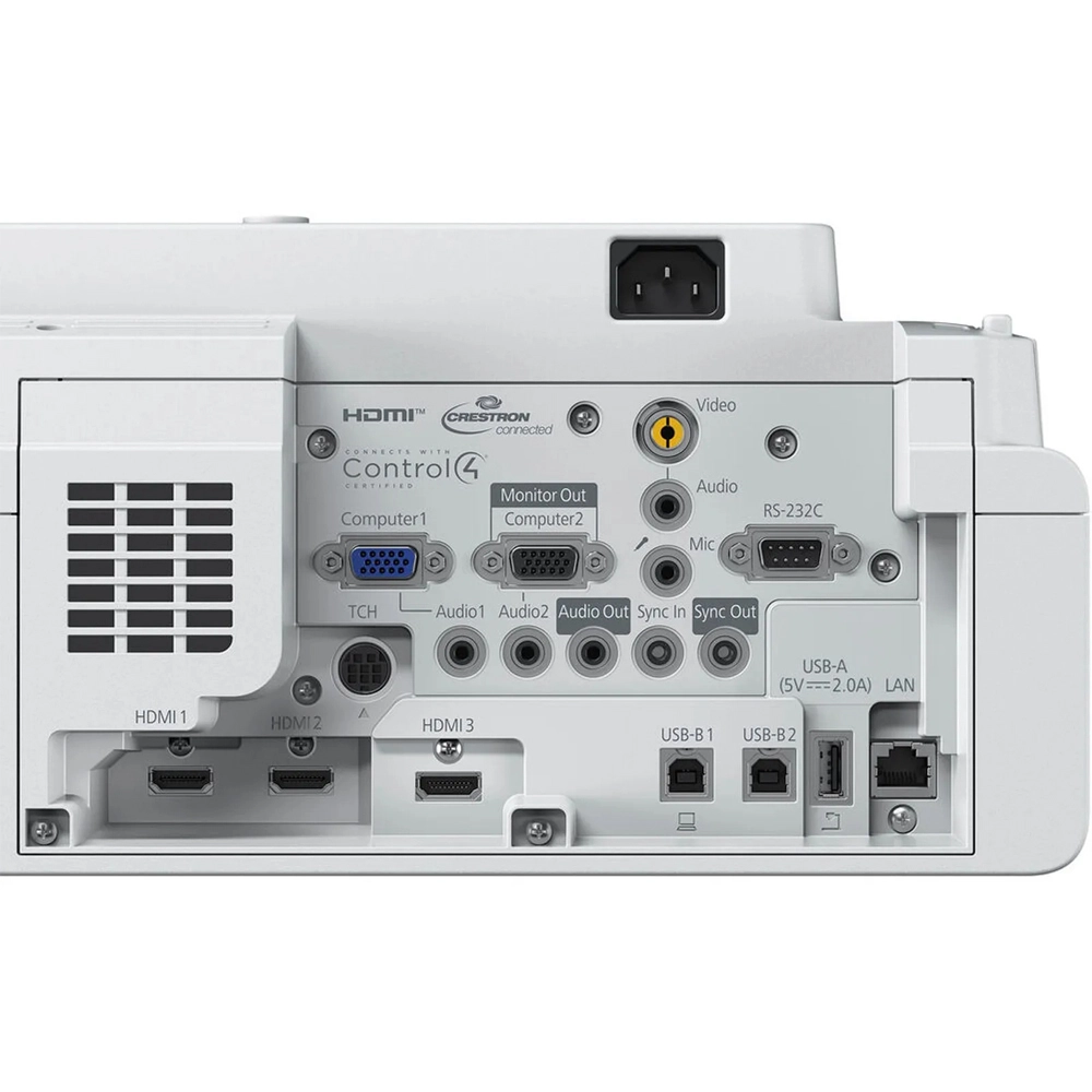 Projetor Epson BrightLink 760Wi, 4100 Lumens, WXGA, Laser, Projeta até 100", 3LCD - V11HA80021