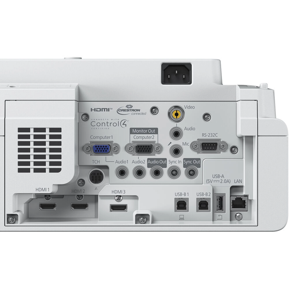 Projetor Epson BrightLink 770Fi, 4100 Lumens, Laser, FHD, Projeta até 100", 3LCD, Ultra Curta Distância - V11HA78021