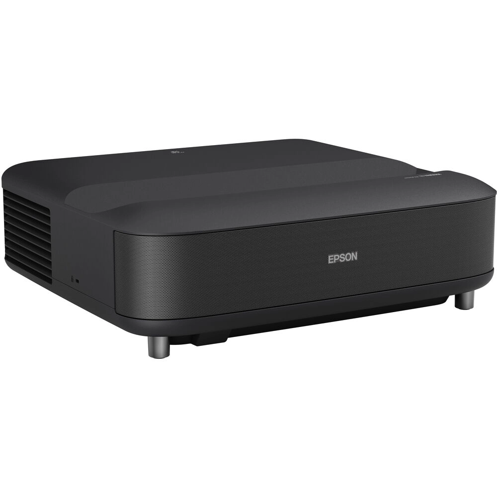 Projetor Epson EpiqVision LS650, 3600 Lumens, Laser, 4K PRO-UHD, 4K Nativo, até 120", Android TV, Áudio Yamaha, Ultra Curta Distância, Preto - V11HB07120