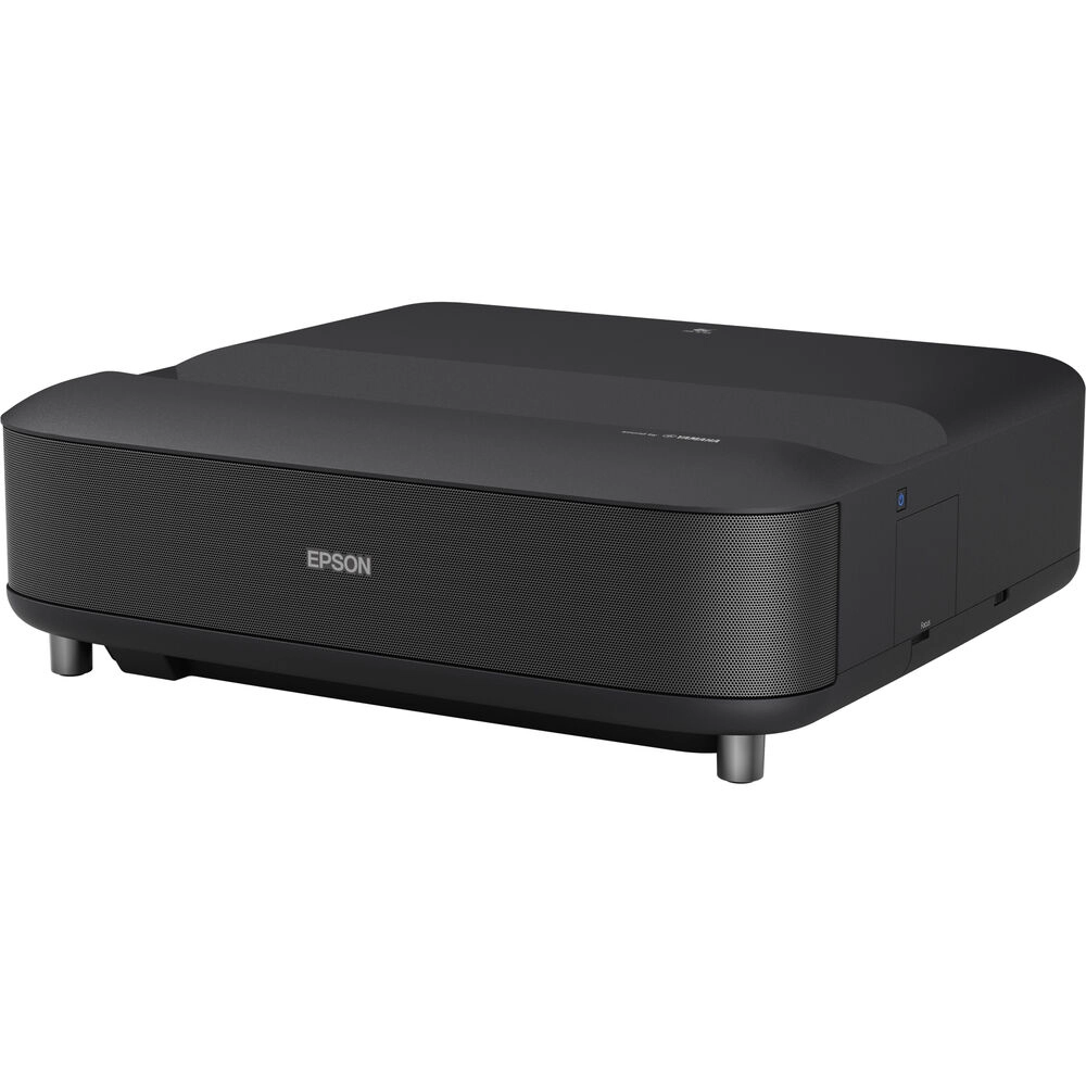 Projetor Epson EpiqVision LS650, 3600 Lumens, Laser, 4K PRO-UHD, 4K Nativo, até 120", Android TV, Áudio Yamaha, Ultra Curta Distância, Preto - V11HB07120