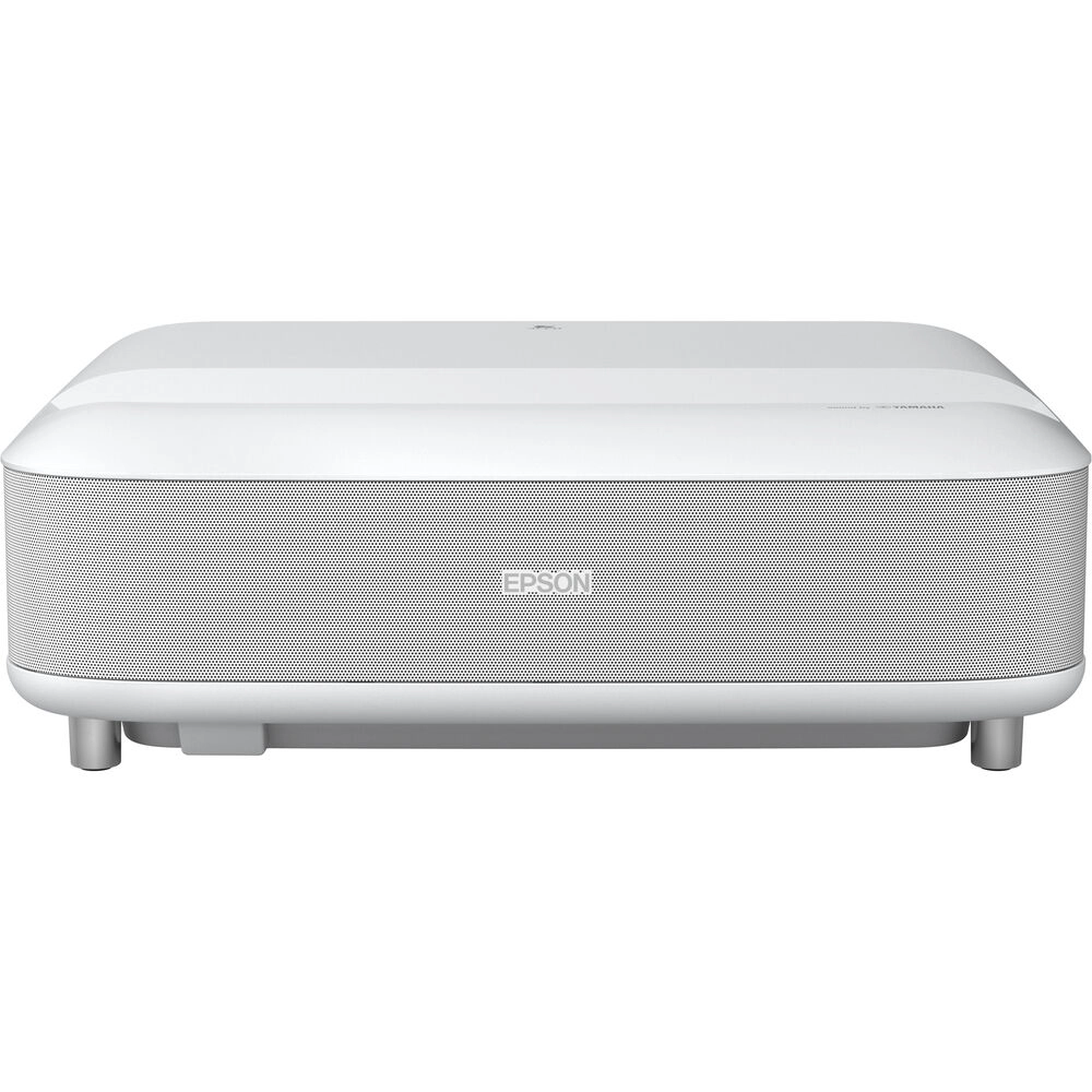 Projetor Epson EpiqVision LS650, 3600 Lumens, Laser, 4K PRO-UHD, 4K Nativo, até 120", Android TV, Áudio Yamaha, Ultra Curta Distância, Branco - V11HB07020