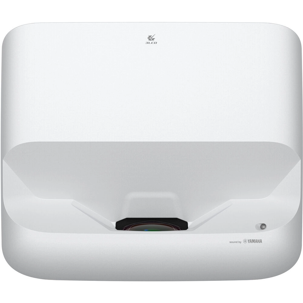 Projetor Epson EpiqVision LS650, 3600 Lumens, Laser, 4K PRO-UHD, 4K Nativo, até 120", Android TV, Áudio Yamaha, Ultra Curta Distância, Branco - V11HB07020