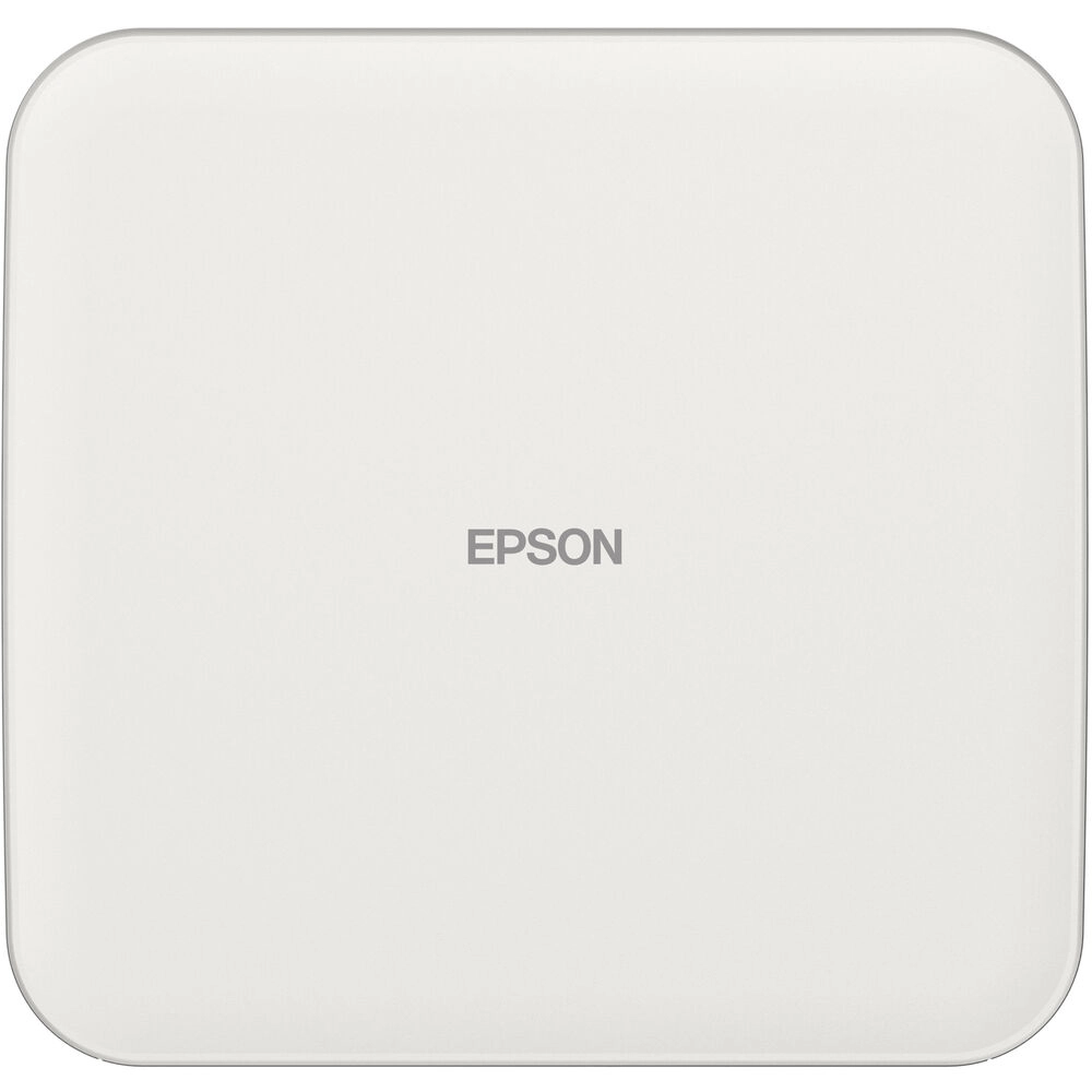 Projetor Epson Portátil Lifestudio Pop EF-61W, 700 IDMS/ISO Lumens, LED, 3LCD, Full HD, HDMI, USB, Smart, Google TV, áudio BOSE 2x5W, Wi-Fi, Bluetooth, até 150", Branco Pérola - V11HB72021