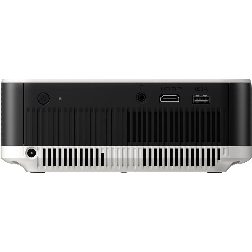 Projetor Epson Portátil Lifestudio Pop EF-61W, 700 IDMS/ISO Lumens, LED, 3LCD, Full HD, HDMI, USB, Smart, Google TV, áudio BOSE 2x5W, Wi-Fi, Bluetooth, até 150", Branco Pérola - V11HB72021