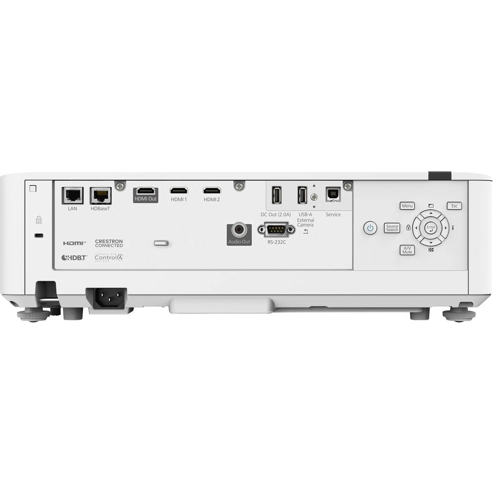 Projetor Epson PowerLite L570U, 5200 Lumens, WUXGA, 1920X1080, Laser, 4K Aprimorado - V11HA98020 (Sob Encomenda)