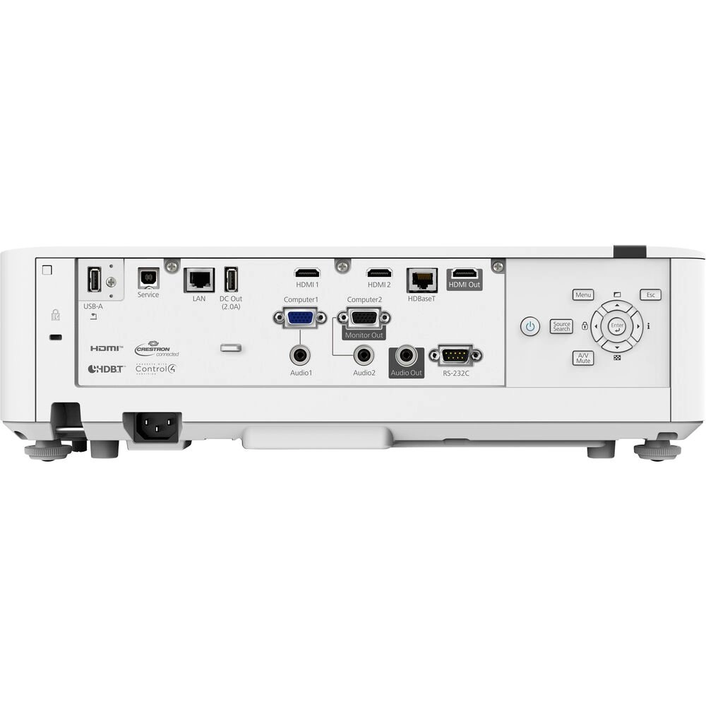 Projetor Epson PowerLite L630SU, 6000 Lumens, WUXGA, Laser, Curta Distância, Full HD, 4K - V11HA29020