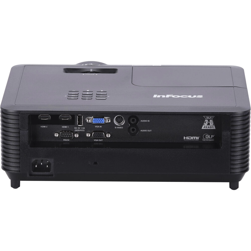 Projetor Infocus Genesis 3500 ANSI Lumens, DLP, XGA (1024 x 768), HDMI, VGA, Curta distância - IN114BBST