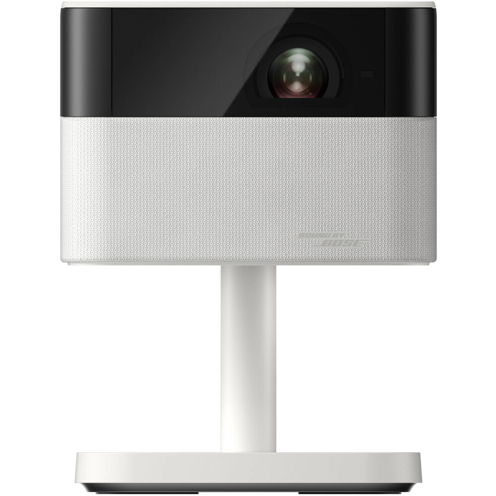 Projetor Smart Epson Portátil Lifestudio Flex EF-71, 700 IDMS/ISO Lumens, LED, 3LCD, Full HD, HDMI, USB, Smart, Google TV, áudio BOSE Estéreo, Wi-Fi, Bluetooth, até 150 Polegadas, Branco Pérola - V11HB79021